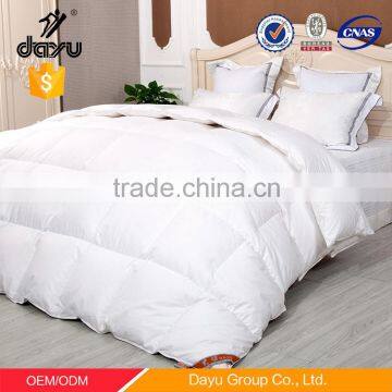 Wholesale Cheap Hotel White Duck Goose Feather Down Quilt Duvet cotton duvet for King Size