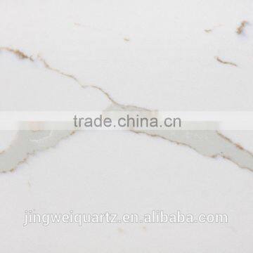 Natural Looking white Engineered Stone wall Panel - Buy Calacatta Quartz Stone,Artificial Quartz Stone countertop on Alibaba