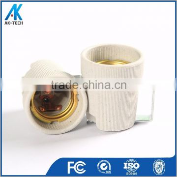 porcelain screw e27 f519 lampholder ceramic lamp socket fitting