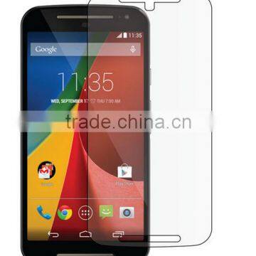  china Wholesale Clear 2.5D 0.33mm anti-fingerprint tempered glass screen protector for Motorola