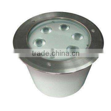 6*3W Single color LED Inground Light(round flat)