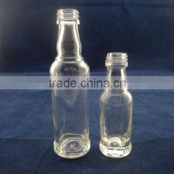 mini wine bottle, vial glass bottle novelty