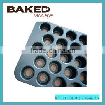 Carbon Steel Cupcake Pan Non-stick Muffin Pan Cake Pan With Loose Base photo-6
