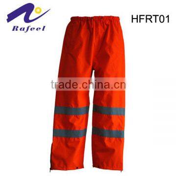 2 tone reflective Orange Traffic Trousers flame retardant