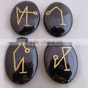 Exclusive Black Obsidian Arch Angel Set : Metaphysical Reiki Sets