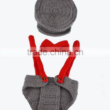 Hot New Products for 2016 OEM Service Handmade Crochet Baby Photo Props Set photo-2