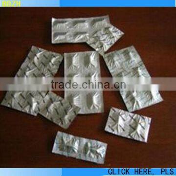 customized printed pharmaceutical aluminum foil PVC 20-25 blister Pills packaging foil