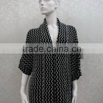 Women's Fashion Knitted Cardigan in Z-pattern