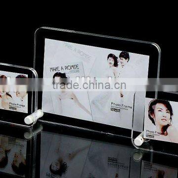 eco-friendly acrylic transparent photo frame
