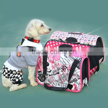 foldable pet bag carrier bag for dog/pet carrier backpack