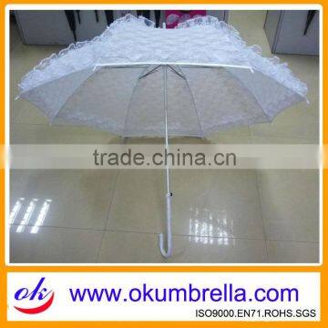 Lace parasol wedding umbrellas white umbrellas