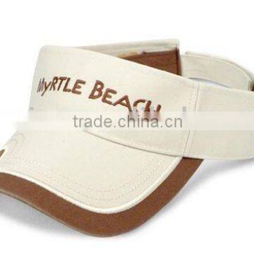 Beach sun visor hat