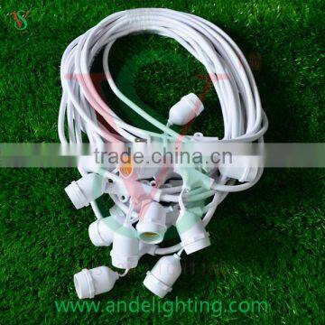 230V 100 meters E27 lamp holder outdoor decoration LED festoon belt light