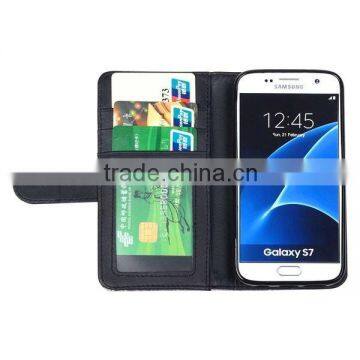 Flowers Printed Flip Stand Cover for Samsung Galaxy S7 Edge Leather Case B044265(4) photo-5