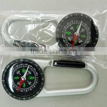 Zinc Alloy Climbing Carabiner Compass photo-5