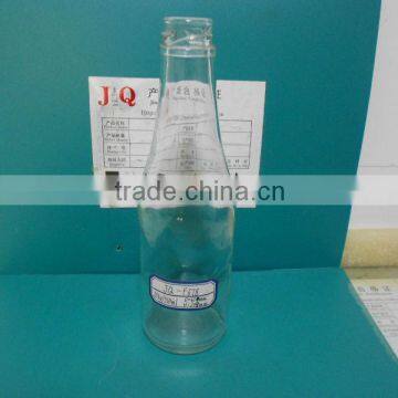 350ml clear glass tomato sauce bottle, ketchup bottle