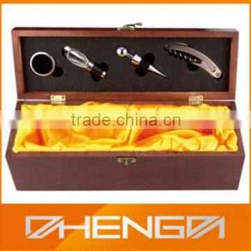 Custom Make Wooden / Leatherette Wine Accessories Box