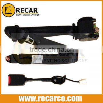 Safety belt R003 with sensor/ELR 3 point security belt with automatic retractor, auto 3point retractor safety seat belt