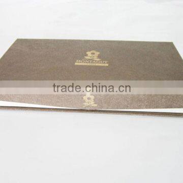 Grained flip top paper boxwith magnet close