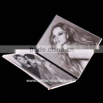 wholesale high quality clear acrylic glass picture frames