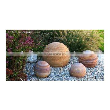 Decorative balls for garden stone Landscaping sandstone ball