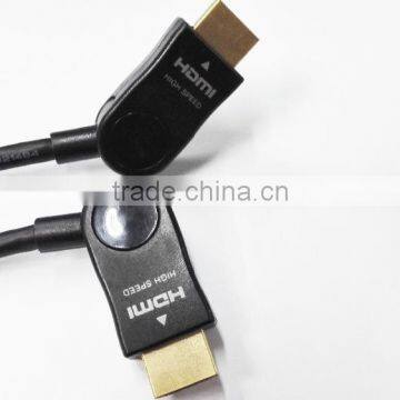 HDMI 180 degree Swival cable male to male 1.8m