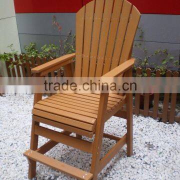 Waterproof wood plastic composite slats outdoor furniture