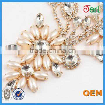 New Design! Rhinestone Memorial Crystal Personalized Ornaments for Wedding Dresses photo-2