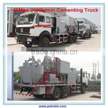 Cementing Truck With Benz Chassis Commins Engine