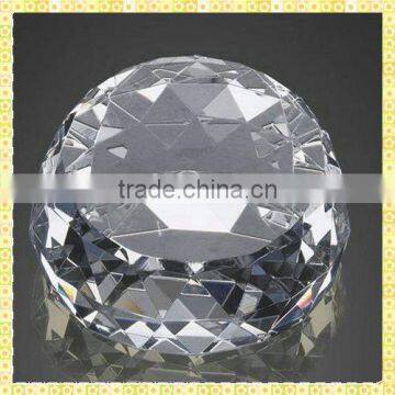 Delicate Engraved Wedding Crystal Glass Diamond For Company Souvenirs