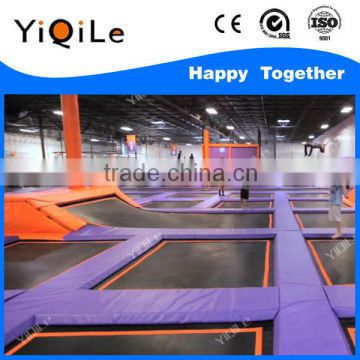 Indoor trampoline park gymnastic square trampoline best trampoline brand