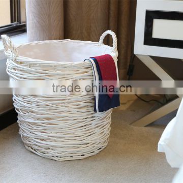 wicker storage basket