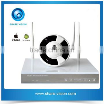 Low price wifi nvr kit High technical and smart home ip camera nvr kit support e-cloud storage