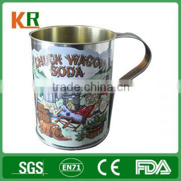 Beer tin drinking cups