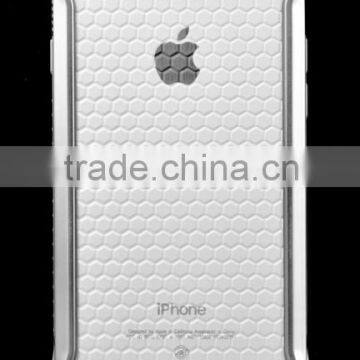 China Manufacturer Custom Printed Silver Metal Armor Back Cover Anti-gravity Phone Case for Iphone 7 Plus