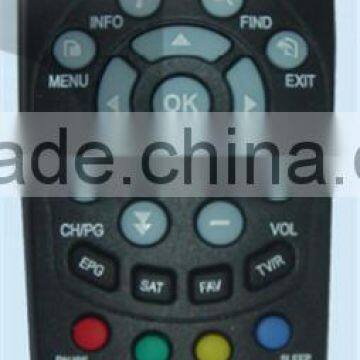 High Quality Black 49 Kyes 44-J Remote Control for Turkey Market with AAA*2 Battery STB Controller