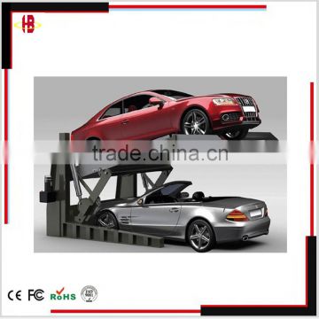 tilt type vehicle garage parking system