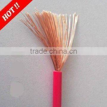 China CCC extra flexible pvc insulated cable 450/750V