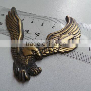 Antique Brass Metal Eagle,metal Hawk Souvenir,decorative Metal Eagles Emblem