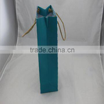 2015 New Arrival Cheap Cardboard Paper Wine Bag Christmas Gift Bag photo-2