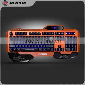 2016 latest and best led backlight metal computer gaming keyboard