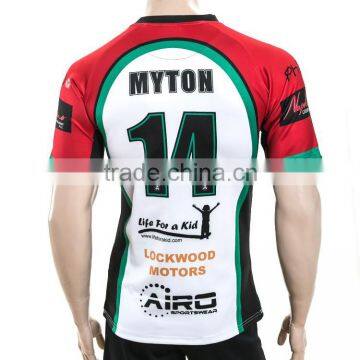Wholesale Quality Custom Make Christmas Sublimated Rugby Jersey,sublimation Soccer Jersey photo-3