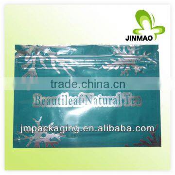 Laminated foil aluminum zipper bag