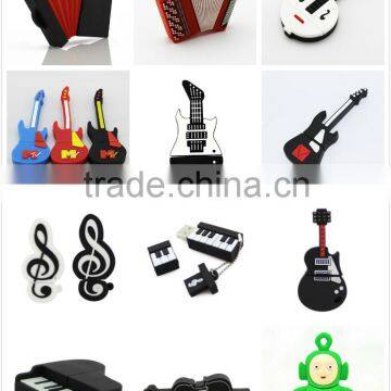 Promotional 4GB to 32GB U-Disk Memory Stick Pen Musical Model Gift Flash Drive