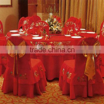 wholesale Modern wedding round nylon table cloth