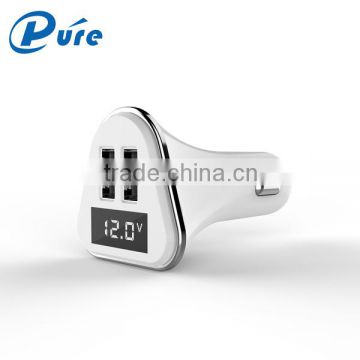 Double Speed Fast Charge Output DC 5V 4.8A Universal Portable USB Car Charger Adapter 2 Port For Iphone Charger