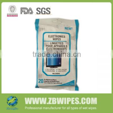 Electronics Screen Cleaning Wipes Industrial Wet Tissue