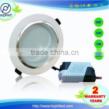 High Quality Recessed Ceiling Light Ip20 Led Ceiling Light 7w For Steam Room