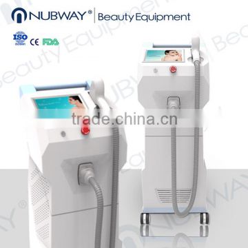 Black Dark Skin Germany Imported Laser 8.4 Inches Bar 808 Diode Laser Hair Removal Machine