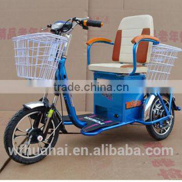 Cheap cheap 500w 48v 50KM Further Distance Adult Electric Tricycle